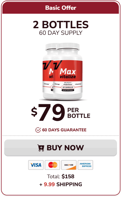 max vitalize 2 bottles price